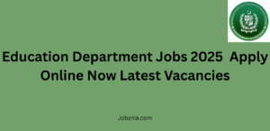 Education Department Jobs 2025